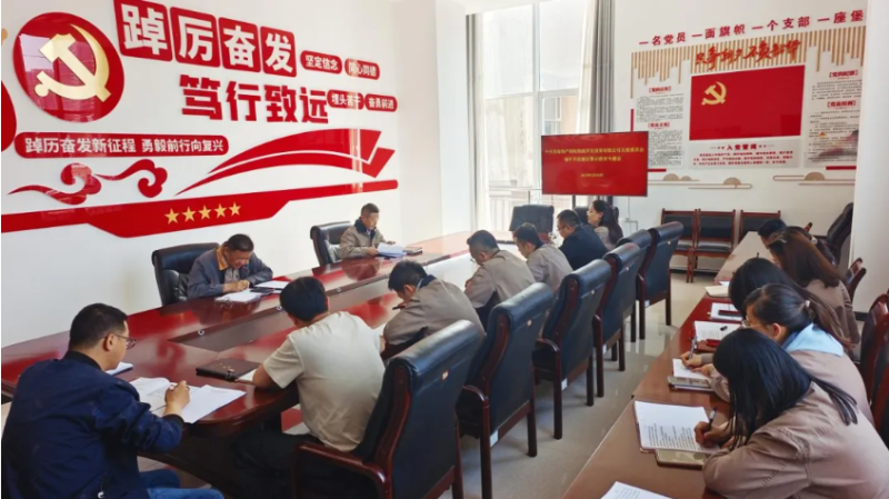 朝開(kāi)公司黨支部召開(kāi)端午節(jié)前廉潔警示教育專(zhuān)題會(huì)